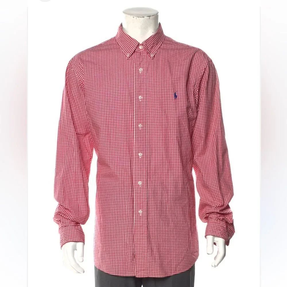 Ralph Lauren Gingham Button Up Shirt